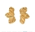 Brinco Flor Petala Banhado A Ouro 18K - loja online