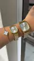 Relogio Casio Dourado Fundo Branco - loja online