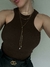 Colar Choker De Fita Banhado A Ouro 18K na internet