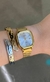 Pulseira Bracelete Orgânica Dupla Banho Misto na internet