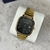 Relogio Casio Dourado Fundo Preto - comprar online