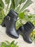 Bota Moleca Preta Com salto em borracha - comprar online