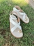 Papete Off Detalhe Dourado - comprar online