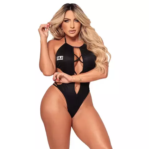 Fantasia Personalizável FBI - comprar online