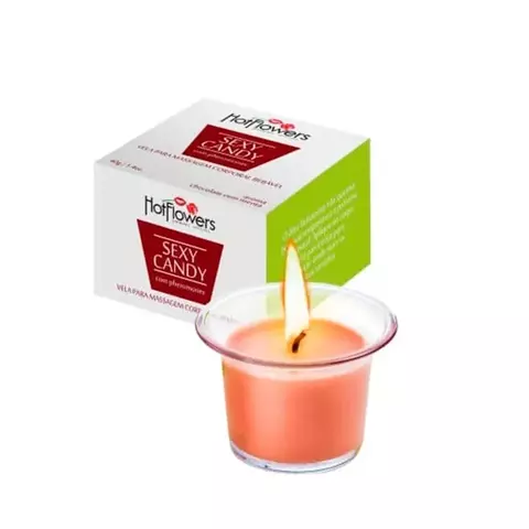 Sexy Candy Chocolate com Menta 40gr Hot Flowers - comprar online