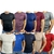 Kit 10 Camisas Masculinas 100% Algodão Malha 30.1 Premium Com Logo no Peito Variadas - comprar online