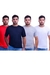 Imagem do Kit 10 Camisas Masculinas 100% Algodão Malha 30.1 Premium Com Logo no Peito e Lisas Variadas