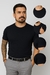 Camisa Básica Lisa Malha Penteada 30.1 Camiseta 100% Algodão
