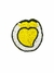 Aplique Chico Corazón Amarillo
