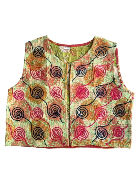 Chaleco Kantha Vintage Nº 24 - comprar online