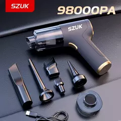 SZUK-Mini Poderoso Aspirador de Carro, Poderosa Máquina de Limpeza, Sucção Fo - comprar online