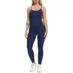 Bodysuit Yoga sem costas para mulheres macacão de fitness, terno esportivo sexy - Vs-shop