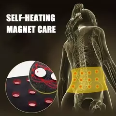 1pc ajustável auto-aquecimento terapia magnética cinto de apoio de volta e cin na internet