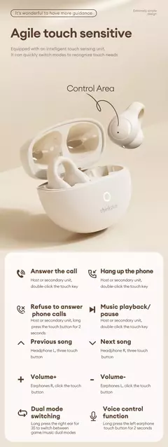 Lenovo lp25 ows bluetooth 5.4 clipe de orelha fones de ouvido música alta quali na internet