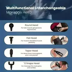 Usb mini pistola de massagem fáscia máquina relaxamento muscular vibratório h - comprar online