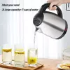 Chaleira de aço inoxidável, utensílios de cozinha, chaleira inteligente, 1500