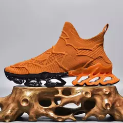 Imagem do Tênis de corrida respirável masculino e feminino, tênis casual, tênis, corri
