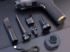 SZUK-Mini Poderoso Aspirador de Carro, Poderosa Máquina de Limpeza, Sucção Fo - loja online