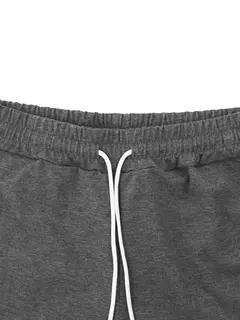 Conjunto de duas peças para homens, mangas curtas, gola redonda, salão europeu na internet