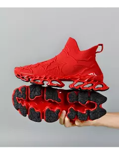 Tênis de corrida respirável masculino e feminino, tênis casual, tênis, corri na internet