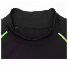 Camiseta esportiva masculina de secagem rápida, musculação, corrida, manga lo - comprar online