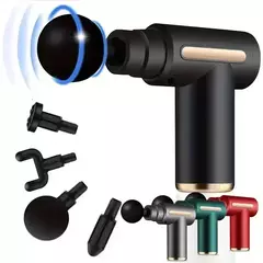 Usb mini pistola de massagem fáscia máquina relaxamento muscular vibratório h - comprar online