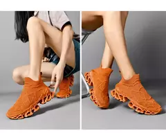 Tênis de corrida respirável masculino e feminino, tênis casual, tênis, corri - Vs-shop