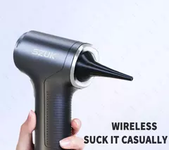 SZUK-Mini Poderoso Aspirador de Carro, Poderosa Máquina de Limpeza, Sucção Fo - comprar online