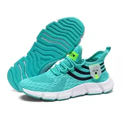 Imagem do Tênis respiráveis para homens e mulheres, Sapatos de corrida confortáveis, Sa