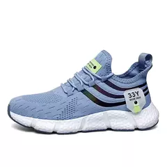 Tênis respiráveis para homens e mulheres, Sapatos de corrida confortáveis, Sa - loja online