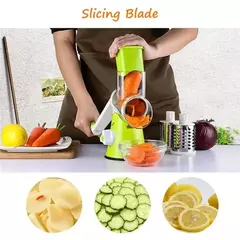 Cortador e fatiador de vegetais manual, máquina picador de queijo de cozinha co - loja online