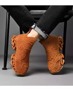 Tênis de corrida respirável masculino e feminino, tênis casual, tênis, corri - loja online