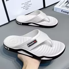 Chinelos confortáveis masculinos, sandálias de praia, sapatos casuais, chinelo na internet