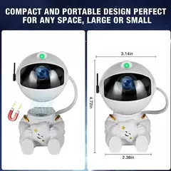 2024 estrela projetor galáxia luz noturna astronauta espaço projetor nebulosa - Vs-shop