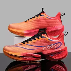 Tênis de corrida masculino respirável confortável sapatos esportivos ao ar li na internet