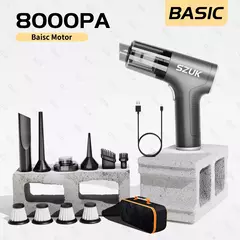 SZUK-Mini Poderoso Aspirador de Carro, Poderosa Máquina de Limpeza, Sucção Fo - comprar online