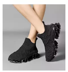 Imagem do Tênis de corrida respirável masculino e feminino, tênis casual, tênis, corri