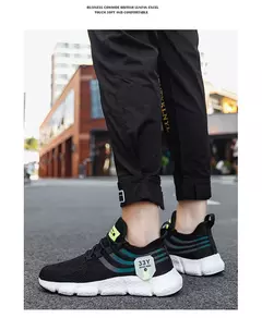 Tênis respiráveis para homens e mulheres, Sapatos de corrida confortáveis, Sa - comprar online