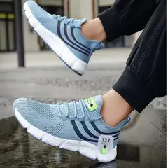 Tênis respiráveis para homens e mulheres, Sapatos de corrida confortáveis, Sa - loja online