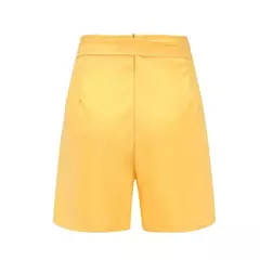 Y2K Solid Button Front Shorts Tie Cintura Praia Verão Shorts de cintura alta Ro