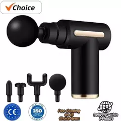 Usb mini pistola de massagem fáscia máquina relaxamento muscular vibratório h - loja online