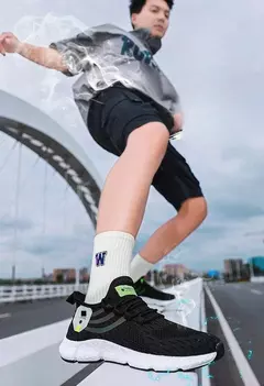 Tênis respiráveis para homens e mulheres, Sapatos de corrida confortáveis, Sa na internet