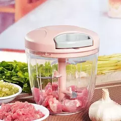 500/900ml manual picador de carne alho chopper girar imprensa alho triturador ve na internet