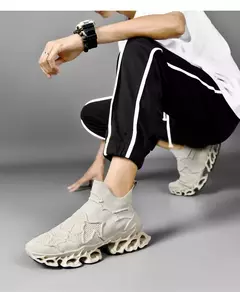 Tênis de corrida respirável masculino e feminino, tênis casual, tênis, corri - Vs-shop