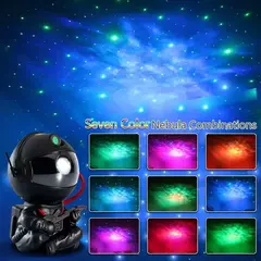 2024 estrela projetor galáxia luz noturna astronauta espaço projetor nebulosa - Vs-shop