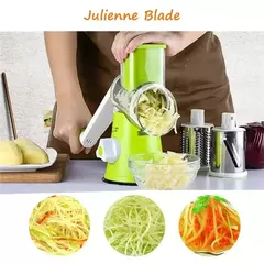 Cortador e fatiador de vegetais manual, máquina picador de queijo de cozinha co - loja online
