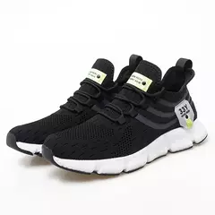 Imagem do Tênis respiráveis para homens e mulheres, Sapatos de corrida confortáveis, Sa