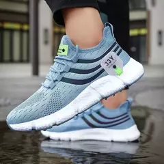 Tênis respiráveis para homens e mulheres, Sapatos de corrida confortáveis, Sa na internet