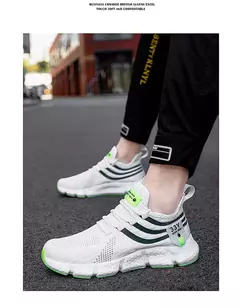 Tênis respiráveis para homens e mulheres, Sapatos de corrida confortáveis, Sa - comprar online