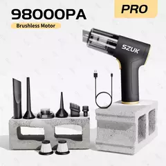 SZUK-Mini Poderoso Aspirador de Carro, Poderosa Máquina de Limpeza, Sucção Fo na internet